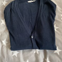 Mens navy cardigan