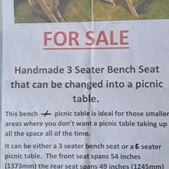 Picnic table garden furniture
