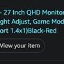 AOC Q27G2S 1440p 165hz Gaming Monitor Image 4
