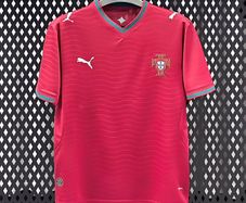 Portugal home soccer jersey