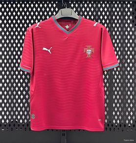 Portugal home soccer jersey