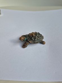 Brass Turtle Animal Statue Small Sculpture Tabletop Figurine Home Decor Gifts