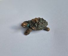 Brass Turtle Animal Statue Small Sculpture Tabletop Figurine Home Decor Gifts