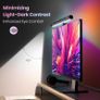 Quntis Monitor Light bar with RGB Backlight, 40cm Computer Monitor Lamp with Dimmer and Color Temperature, LED Touch Control Gaming Screen Light No Screen Glare and Eye Protection for Home Office Image 4
