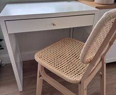 Micke Desk and Voxlov Chair