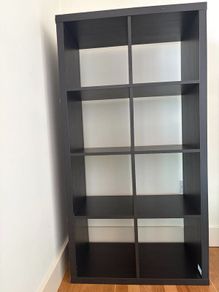 KALLAX Shelving unit - 1 x White and 1 Black Unit