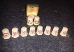 Donegal bone china thimble collection
