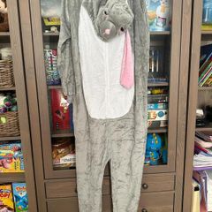 BN Unisex Adult Animal Cosplay Rabbit Onesie Size L