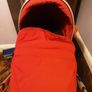 Red silver cross pram/buggy immaculate condition Image 10
