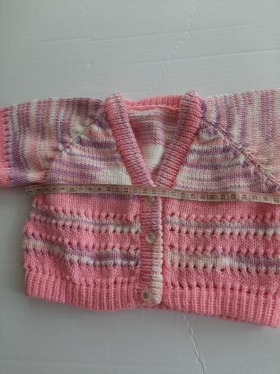 New childs pink short cardigan