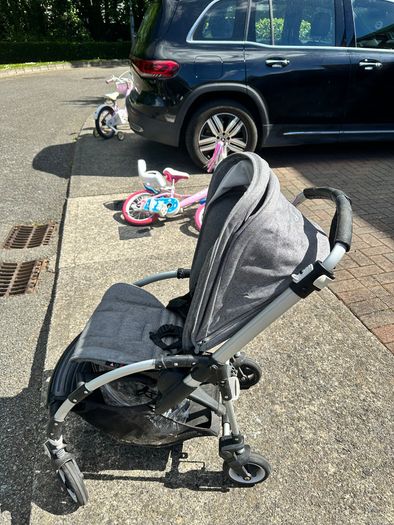 Bugaboo Bee5 Single City Stroller - Limited Edition - Wave - Raincover