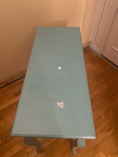hall table with two drawers