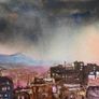 India scenes watercolour Image 4