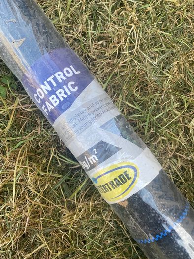 Black Ground Cover/Control Fabric 15m Sheet