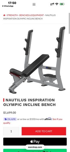 Nautilus Olympic Bench