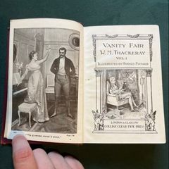 Antique Vanity Fair Book