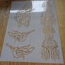 Llewelyn-Bowen Stencils x 4 for Sale Image 2