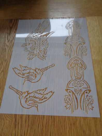 Llewelyn-Bowen Stencils x 4 for Sale