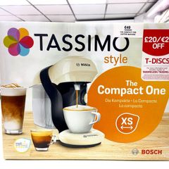 Coffee Tea and Drink Machine Bosch Tassimo Style Compact
