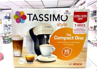 Coffee Tea and Drink Machine Bosch Tassimo Style Compact
