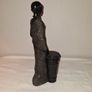 African woman with drum statue Image 5