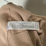 Zara beige ribbed knit turtleneck dress Image 6
