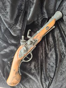 replica flintlock pistol