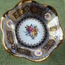 Porcelain china decorative trinket dish on pedestal Image 4