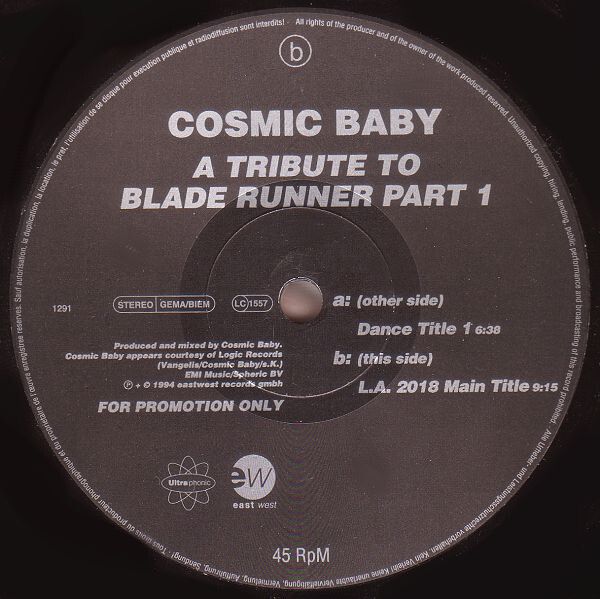 Cosmic Baby A Tribute To Bladerunner