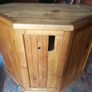 wooden corner cabinet Image 2