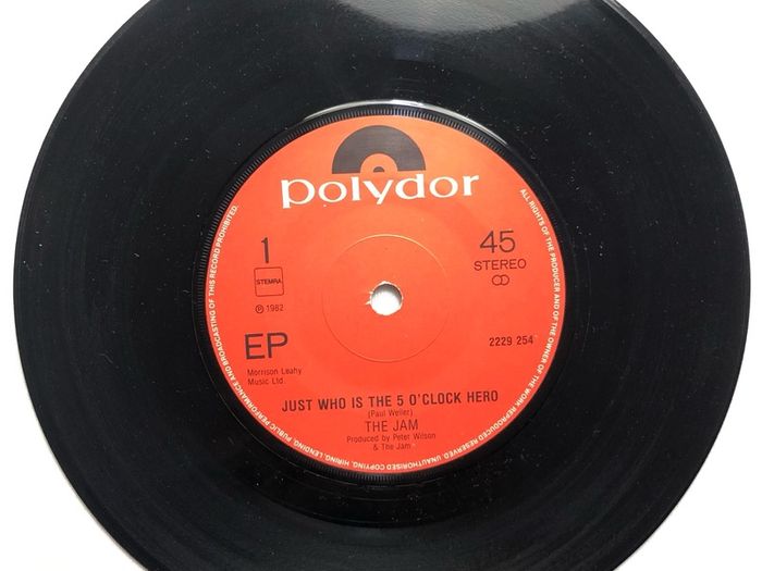 The Jam - Just Who Is The 5 O'Clock Hero (1982) 7" Holland