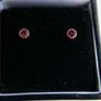 Quartz Crystal October Birthstone, 24kt Gold Plated  Earrings Image 3