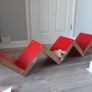 Red bookcase Image 4