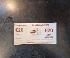 Gift Voucher for Dr Acupuncture