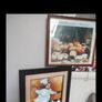 kitchen cafe pictures with glass and mahogany frames Image 3