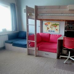 Unique Flexa High Bed+2 Pullout Beds