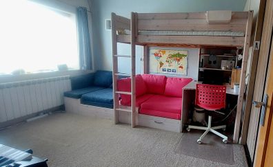 Unique Flexa High Bed+2 Pullout Beds