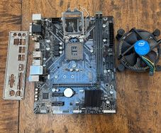 GIGABYTE H310M S2H 2.0 MicroATX Motherboard + IO Shield + Intel Stock Cooler