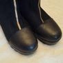 T.Taccardi Navy Platform Ankle Boots - UK 7 Image 5