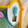 Polly Pocket World Surf 'N' Sandventure Compact 2 Micro Dolls Used Please see photos Image 10