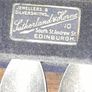 Beautiful Old Set of 24 Silver Plated Fish Cutlery, Presented in a Fitted Wooden Canteen Lined in Blue Fabric. JEWELLERS & SILVERSMITHS, Sutherland v Horne 10 South St. Andrew St. EDINBURGH Image 4