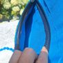 Sutliyan Handmade Blue Canvas Sling Bag Image 5