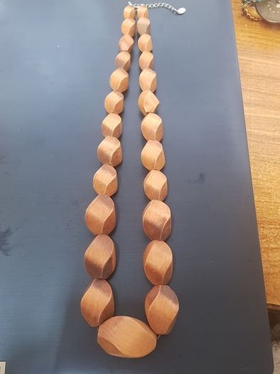 Modern Wooden Necklace