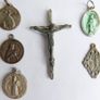 Vintage Medals & Crucifix Image 2