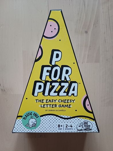 P For Pizza Family Word Puzzle Card Game 2020