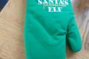 Christmas Oven Glove for sale