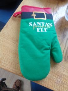 Christmas Oven Glove for sale