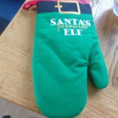 Christmas Oven Glove for sale