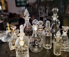 Glass collection some uranium, manganese whatever
