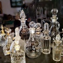 Glass collection some uranium, manganese whatever